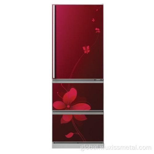 Vcm Film Laminated Steel Sheets flowers steel for refrigerator doors pattern metal steel Factory